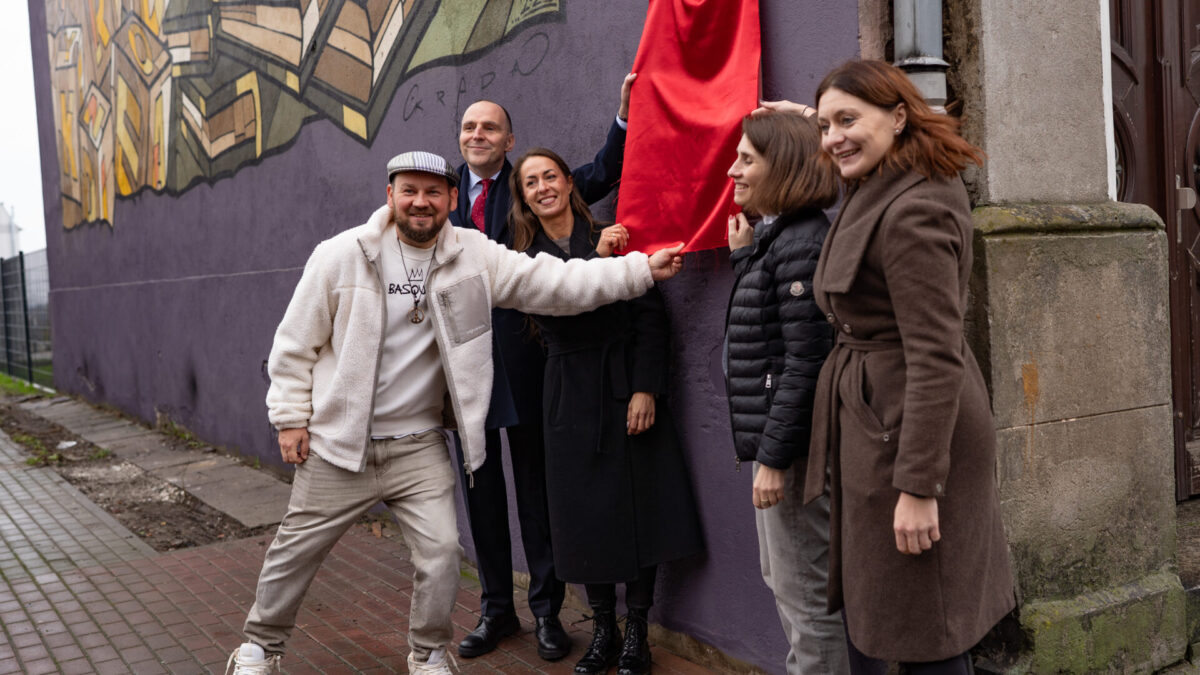 Nowy mural poświęcony dzieciom