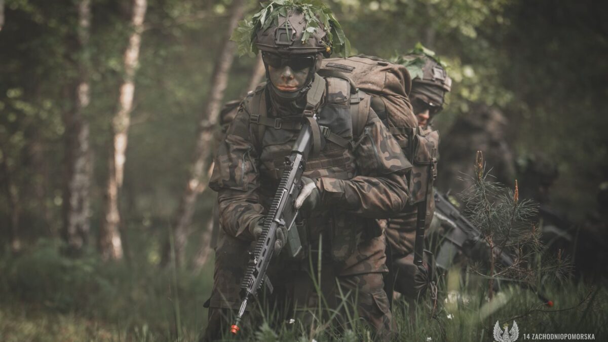 „Ferie z WOT” w 14 Zachodniopomorskiej Brygadzie Obrony Terytorialnej”