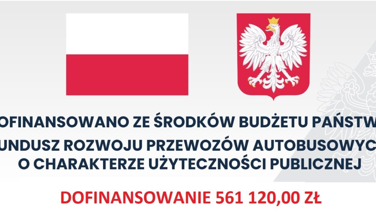 Ponad pół miliona złotych na rozwój komunikacji autobusowej w gminie Dobra
