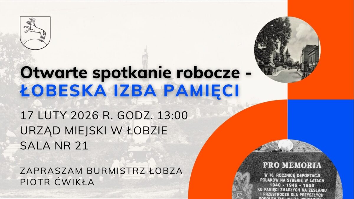 Spotkanie organizacyjne w sprawie utworzenia Łobeskiej Izby Pamięci