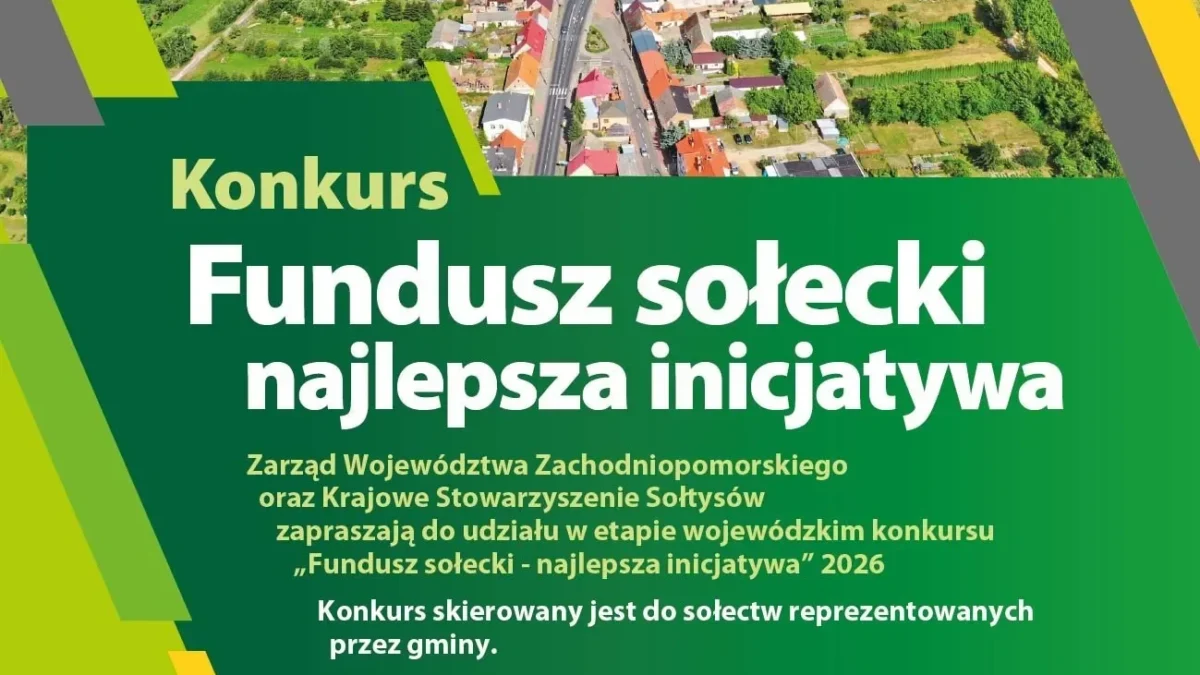 Rusza IV edycja konkursu “Fundusz sołecki – najlepsza inicjatywa”