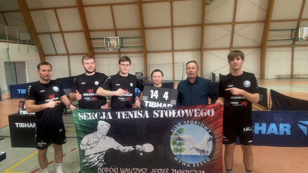 Sukcesy Mewy Resko w tenisie stołowym: Dwa wyjazdowe zwycięstwa