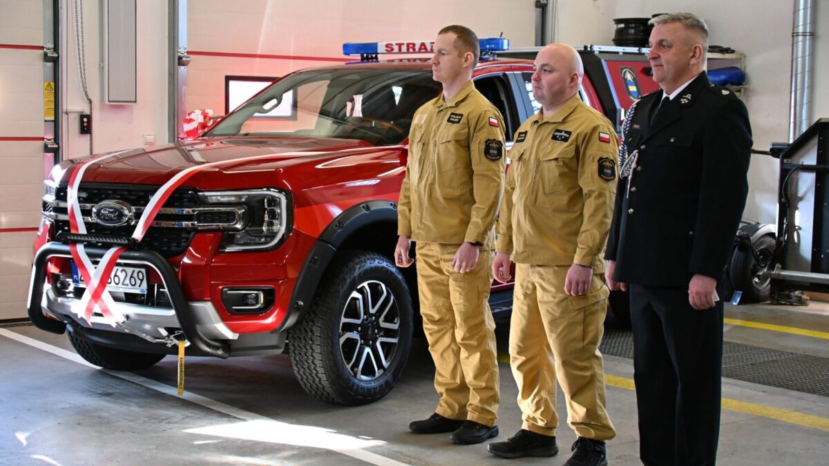 Nowy pojazd dla strażaków ochotników w Węgorzynie