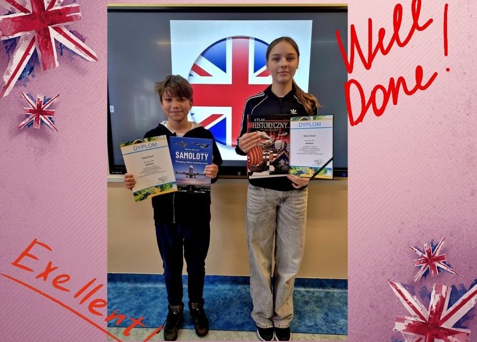 Sukces uczniów z Łobza w ogólnopolskim konkursie języka angielskiego PINGWIN