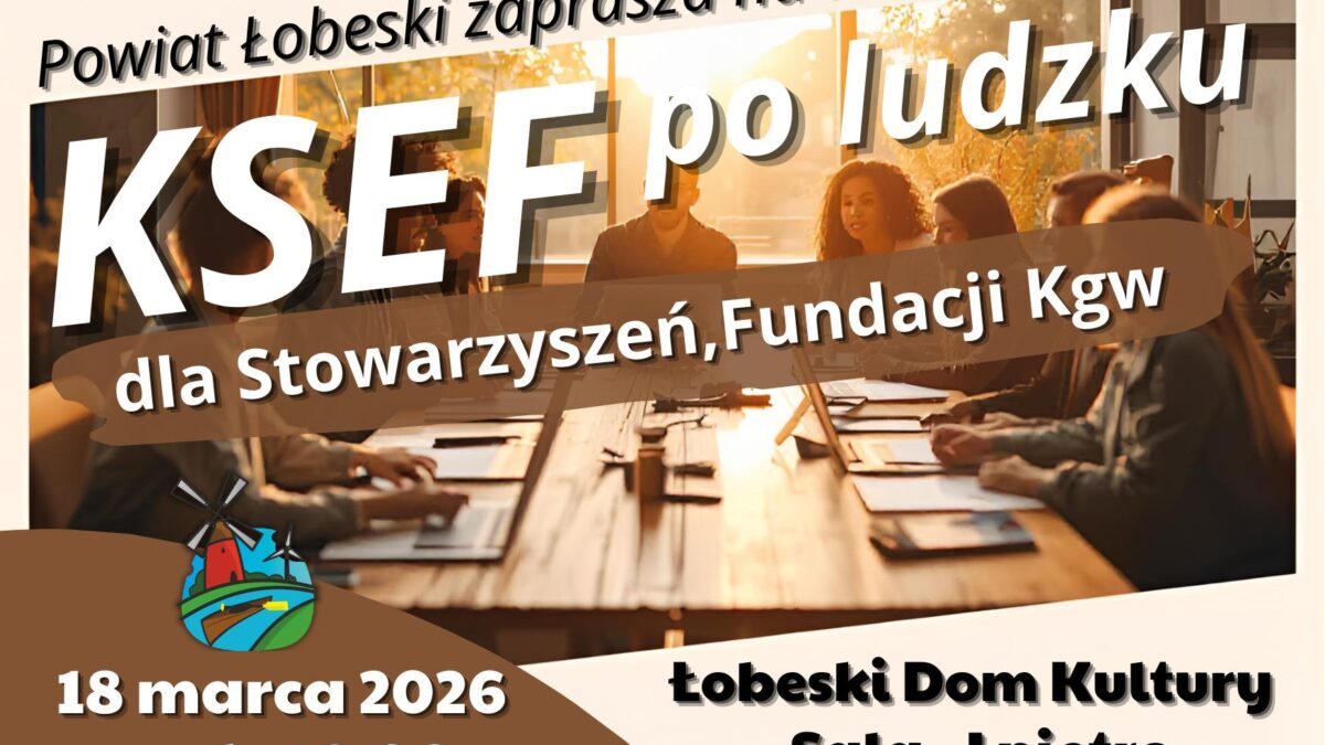 Bezpłatne szkolenie z KSeF dla organizacji pozarządowych w Powiecie Łobeskim