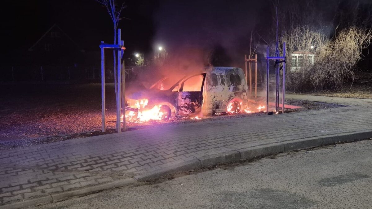 Dozór Policji w Resku za podpalenie samochodu