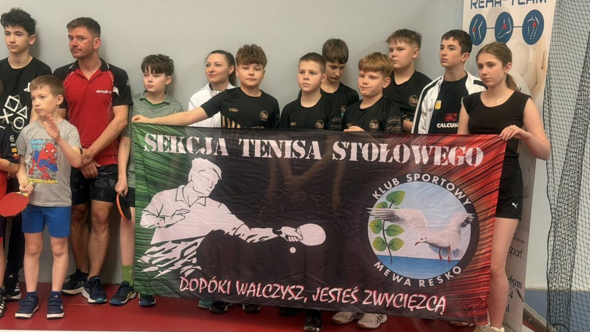 Sukcesy sekcji tenisa stołowego Mewy Resko na turnieju w Szczecinie